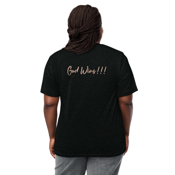 God Wins Tri-Blend Tee - Image 3