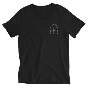 God's Blessings V-Neck Tee